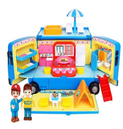 타요 캠핑놀이 버스