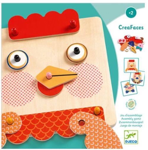 원목퍼즐 얼굴만들기