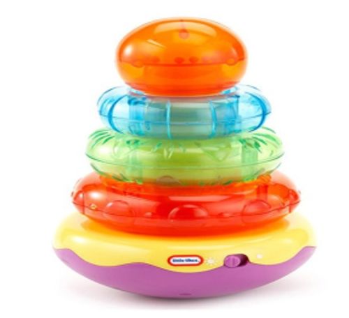 라이트앤뮤직 링 쌓기