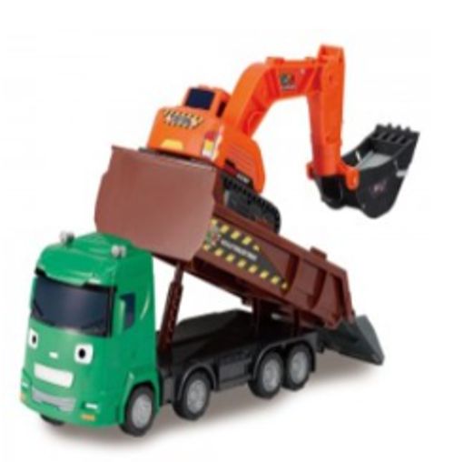 레스큐 타요 포크레인 중장비트럭 메가&행크