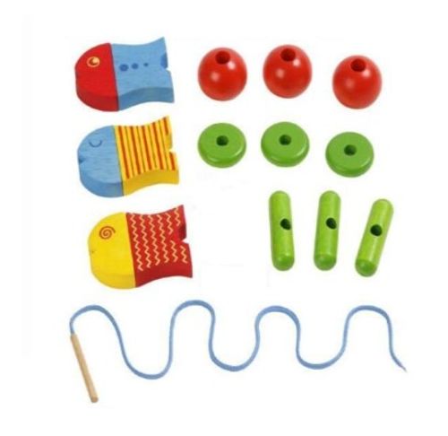 물고기 실 꿰기