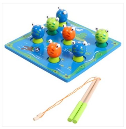 개구리 낚시 놀이