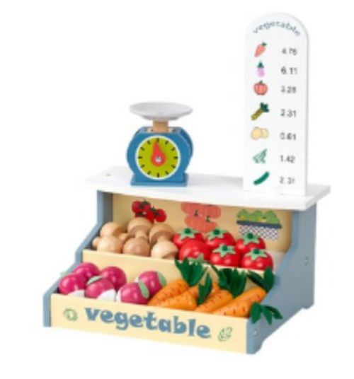 원목슈퍼마켓놀이대 야채