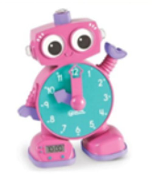 말하는 로봇시계 톡 핑크