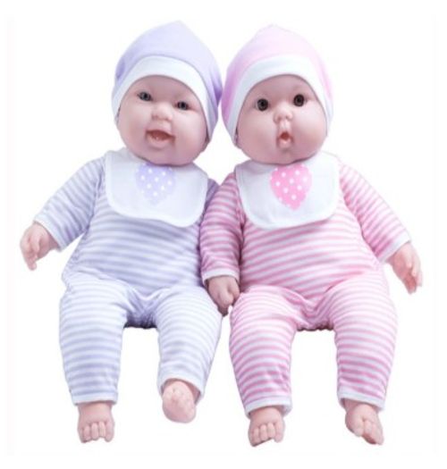 큰 쌍둥이 인형세트