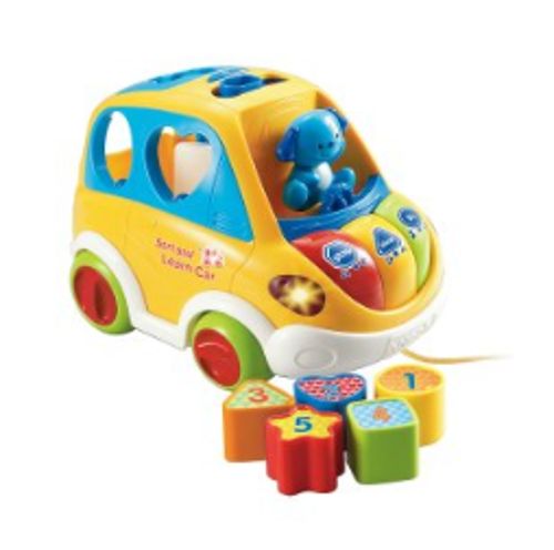 강아지도형끼우기차