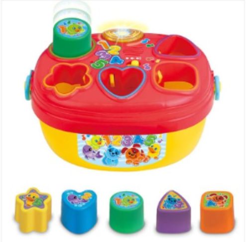 멜로디 도형 끼우기 바스켓