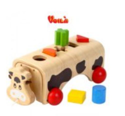 블럭먹는 송아지